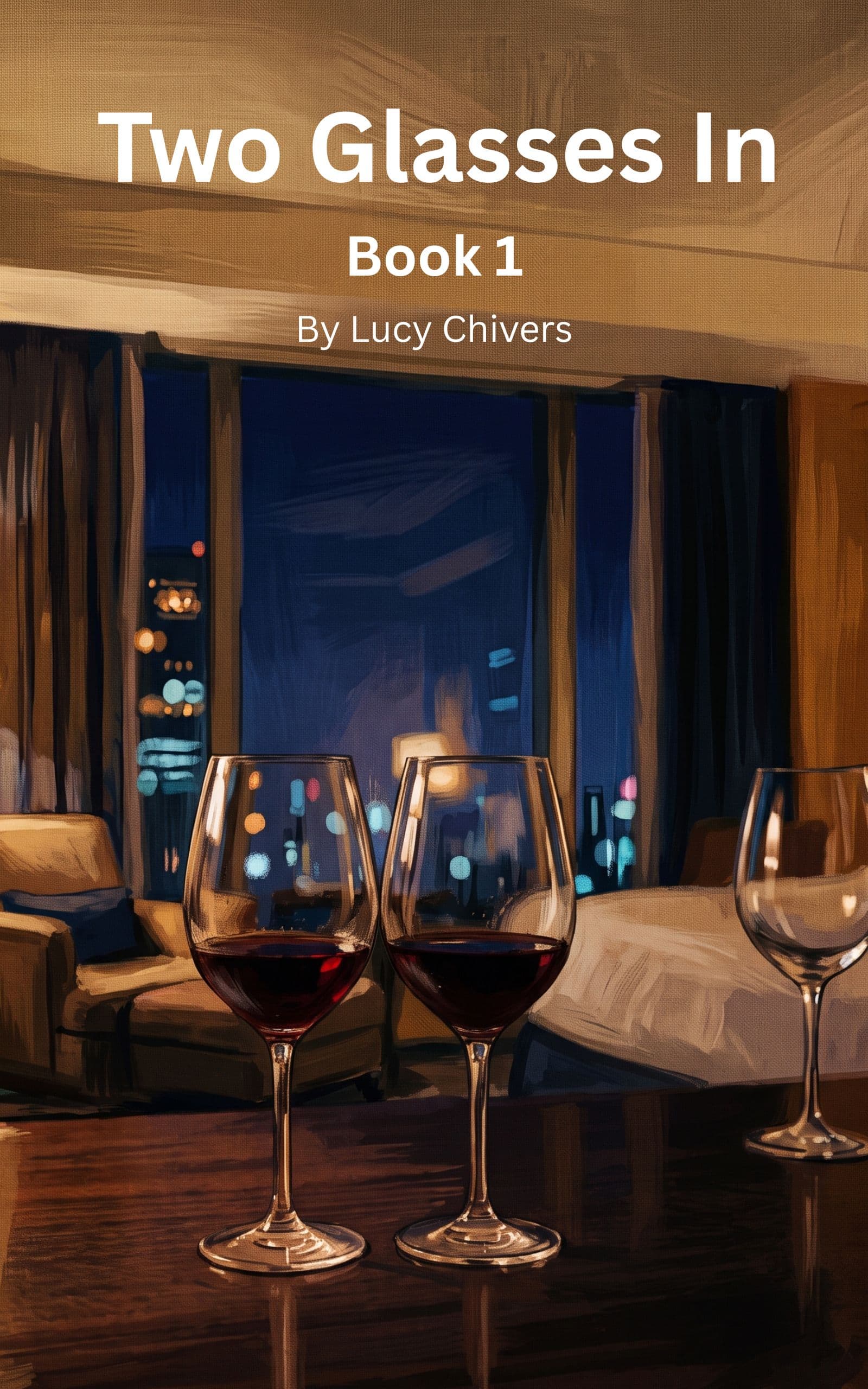 Two Glasses In cover